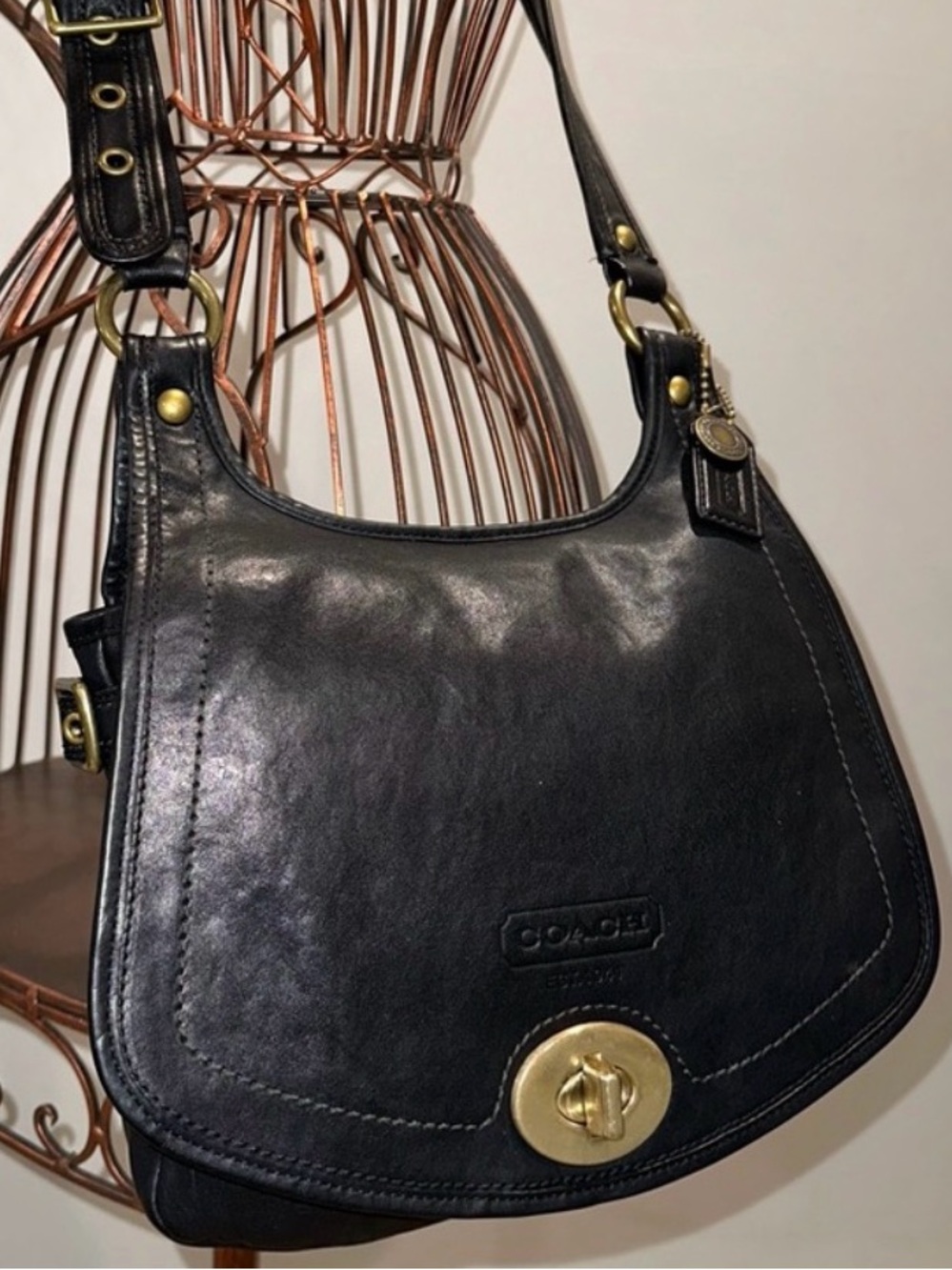 Coach legacy 65th anniversary hippie flap bag 11132